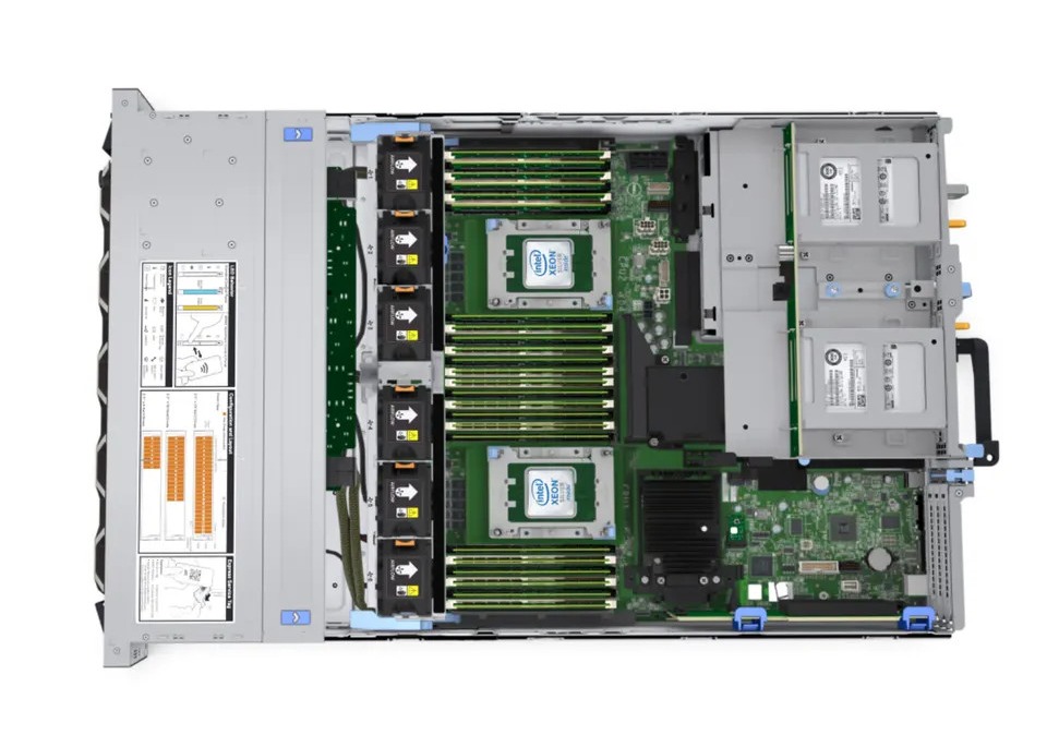 Original Dell Poweredge R740xd2 Rack Network Server Nas Storage Server