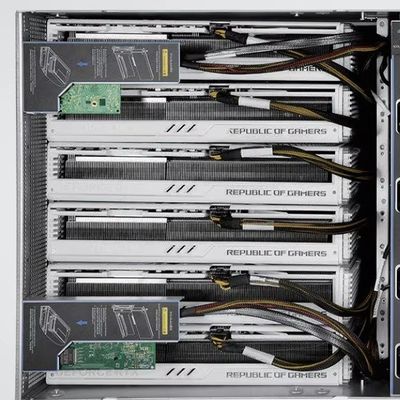 ZC6855 6U Rack Server for AI HPC with 8X600W GPU Support