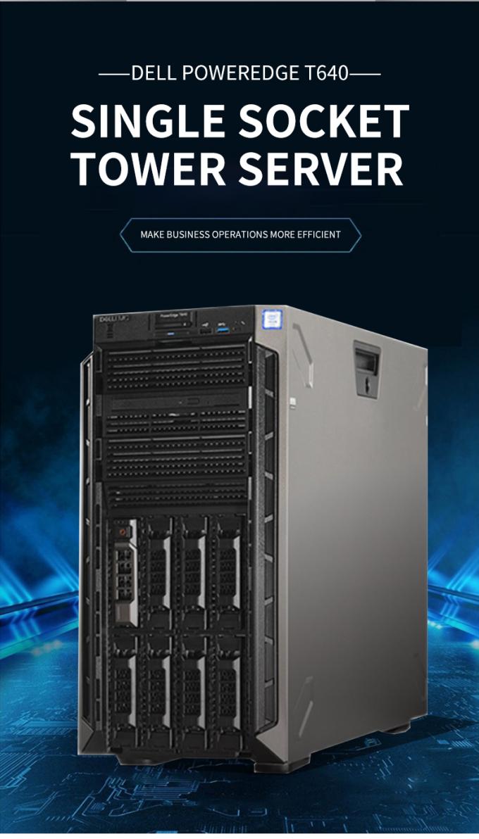 T640 Rack Mount OEM Dell GPU Server Cloud Poweredge T640 Tower Server Equipment Xeon ...