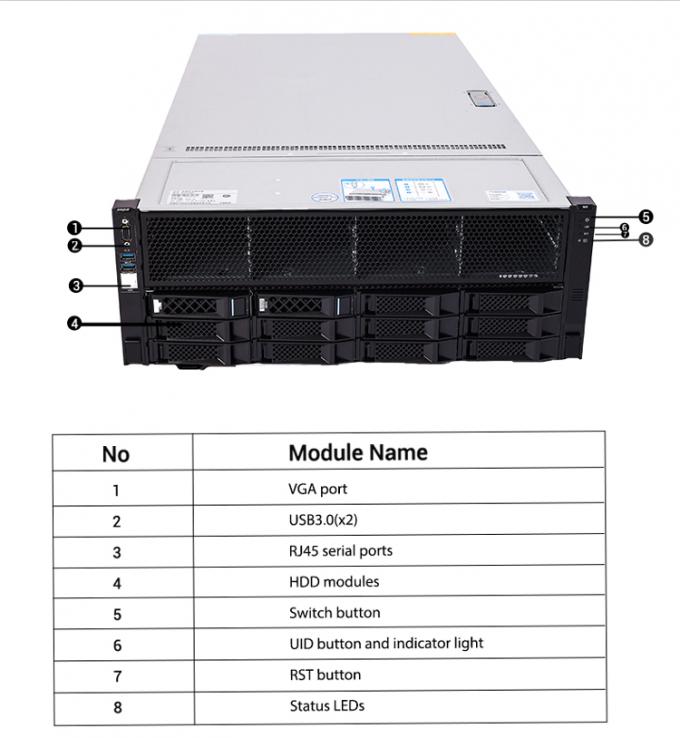 Enterprise level Xeon 4316 cpu 64GB Memory Inspur NF5180M6 1u Rack Server